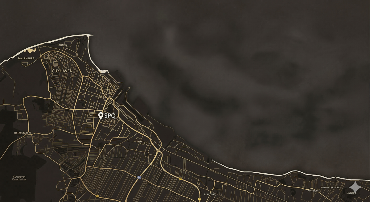 Lage Schlosspark Quartier Cuxhaven — Altenwalder Chaussee 2b, Nähe Helios Klinik